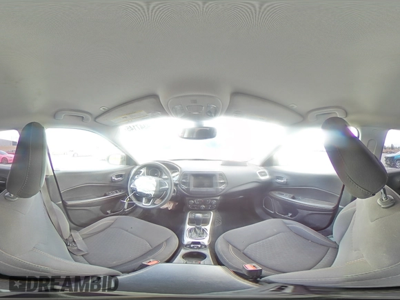 2018 Jeep Compass Sport z VIN 3C4NJCAB4JT488295, wystawiony jako Copart lot #49347145 z przebiegiem 132 343 mil mil oraz Szkoda całkowita • Salvage title. Historia ofert i sprzedaży dostępna na DreamBid. Obrazek 14.