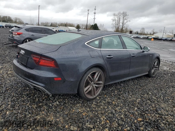 2017 Audi S7 Prestige with VIN WAU2FBFC9HN074159, listed as a Copart auction lot 50109875 with 54,350 mi miles and Salvage Title. Bid and sale history available at carsss.com. Image 3.