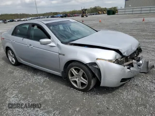 2005 Acura TL with VIN 19UUA66235A034737, listed as a Copart auction lot 51227955 with 188,001 mi miles and Salvage Title. Bid and sale history available at carsss.com. Image 4.