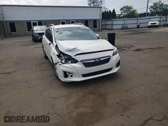 2017 Subaru Impreza Premium with VIN 4S3GTAD62H3736698, listed as a Copart auction lot 60856225 with 180,533 mi miles and Salvage title. Bid and sale history available at DreamBid. Image 13.