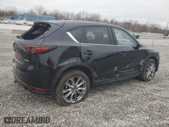 2021 Mazda CX-5 Grand Touring with VIN JM3KFBDM3M1423520, listed as a Copart auction lot 49423225 with 38,918 mi miles and Salvage Title. Bid and sale history available at carsss.com. Image 3.