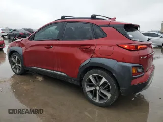 2021 Hyundai Kona Limited with VIN KM8K33A57MU600861, listed as a Copart auction lot 45422175 with 70,554 mi miles and Salvage Title. Bid and sale history available at carsss.com. Image 2.