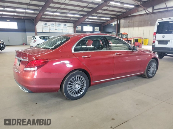 2016 Mercedes-Benz C 300 Luxury with VIN 55SWF4KB8GU157719, listed as a Copart auction lot 53180595 with 114,888 mi miles and Salvage Title. Bid and sale history available at carsss.com. Image 3.