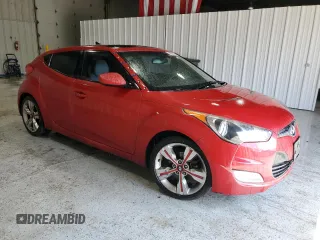 2013 Hyundai Veloster w/Gray Int with VIN KMHTC6AD7DU114144, listed as a Copart auction lot 51412845 with 128,305 mi miles and Clean Title. Bid and sale history available at carsss.com. Image 4.