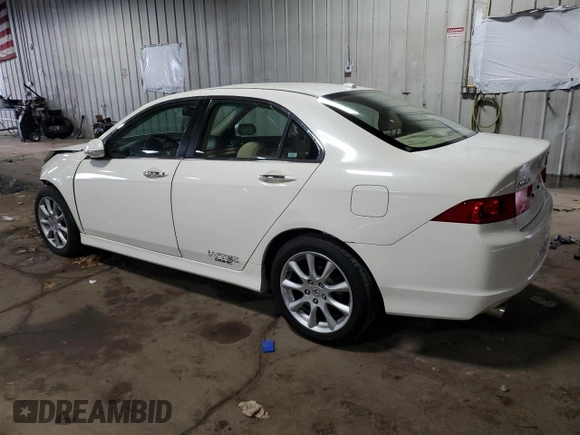 2006 Acura TSX with VIN JH4CL96896C033929, listed as a Copart auction lot 59533525 with 142,369 mi miles and Non repairable. Bid and sale history available at DreamBid. Image 2.