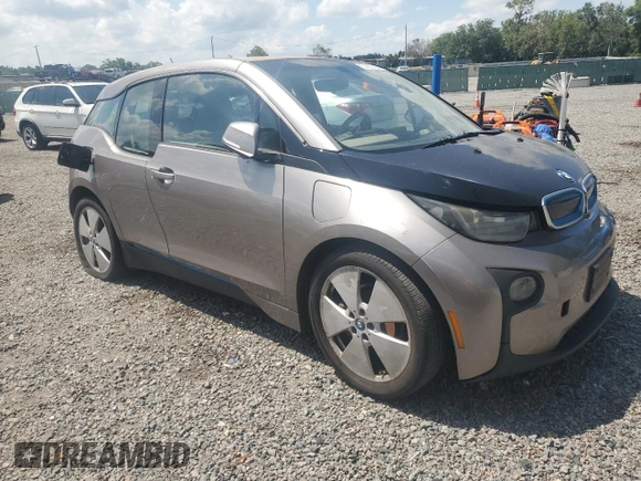 2014 BMW i3 with VIN WBY1Z4C50EVX63041, listed as a Copart auction lot 57907405 with 97,854 mi miles and Clean title. Bid and sale history available at DreamBid. Image 4.
