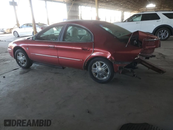 2000 Mercury Sable LS Premium with VIN 1MEFM55S1YG640497, listed as a Copart auction lot 83668544 with 188,490 mi miles and Salvage Title. Bid and sale history available at carsss.com. Image 3.