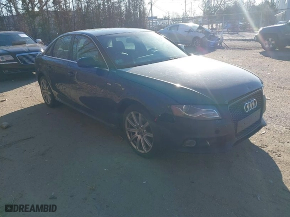 2012 Audi A4 2.0T Premium Plus with VIN WAUFFAFL4CN020045, listed as a IAAI auction lot 41754314 with 149,129 mi miles. Bid and sale history available at carsss.com. Image 1.