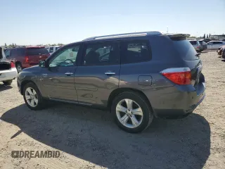2010 Toyota Highlander Limited with VIN 5TDDK3EH6AS002572, listed as a Copart auction lot 55989285 with 197,536 mi miles and Salvage title. Bid and sale history available at DreamBid. Image 2.