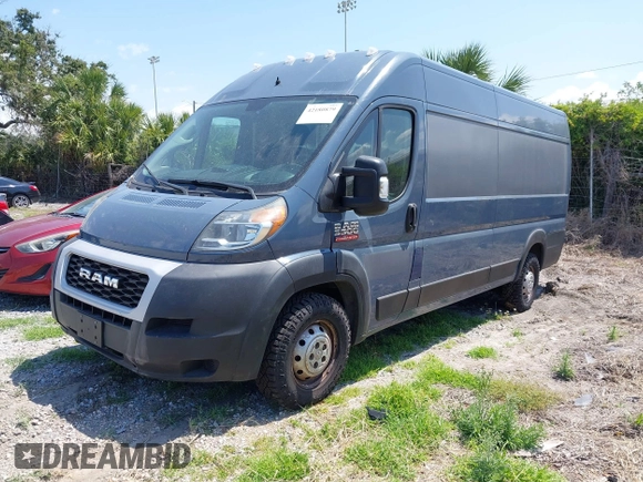 2019 Ram ProMaster Cargo with VIN 3C6URVJG4KE558841, listed as a IAAI auction lot 42180879 with 74,772 mi miles and . Bid and sale history available at DreamBid. Image 20.