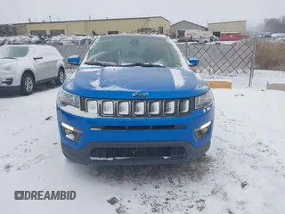 2020 Jeep Compass Altitude with VIN 3C4NJCBB6LT162547, listed as a IAAI auction lot 41362410 with 58,643 mi miles and . Bid and sale history available at carsss.com. Image 12.