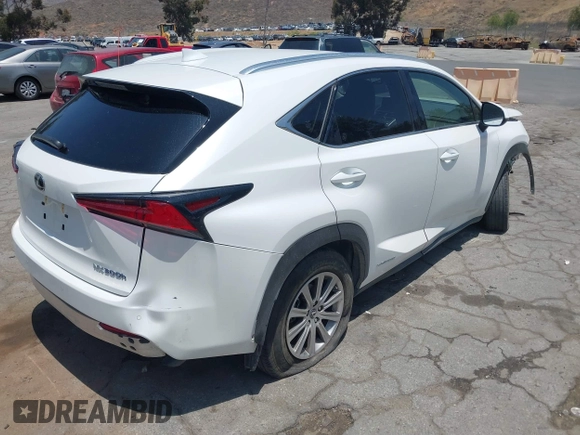 2021 Lexus NX 300h z VIN JTJDJRDZ0M2167722, wystawiony jako IAAI lot #42466047 z przebiegiem 33 117 mil mil oraz . Historia ofert i sprzedaży dostępna na DreamBid. Obrazek 4.