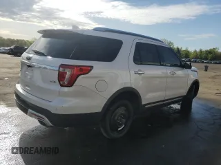 2016 Ford Explorer Platinum with VIN 1FM5K8HT8GGB25290, listed as a Copart auction lot 54882715 with 104,299 mi miles and Salvage Title. Bid and sale history available at DreamBid. Image 3.