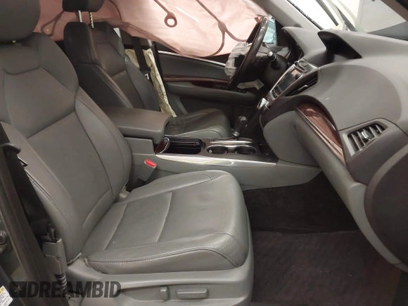 2015 Acura MDX Tech Pkg with VIN 5FRYD4H43FB015168, listed as a IAAI auction lot 41342807 with 85,366 mi miles. Bid and sale history available at carsss.com. Image 5.