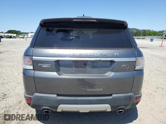 2016 Land Rover Range Rover Sport V6 HSE with VIN SALWR2VF0GA566987, listed as a Copart auction lot 54755045 with 99,701 mi miles and Clean Title. Bid and sale history available at carsss.com. Image 6.