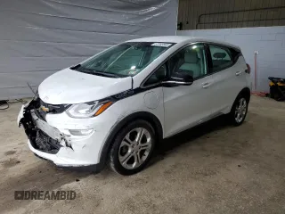 2017 Chevrolet Bolt EV LT with VIN 1G1FW6S03H4165224, listed as a Copart auction lot 57043805 with 92,604 mi miles and Salvage title. Bid and sale history available at DreamBid. Image 1.