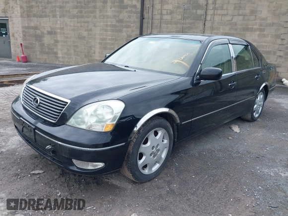 2003 Lexus LS 430 with VIN JTHBN30F930109155, listed as a IAAI auction lot 42277506 with 184,727 mi miles and . Bid and sale history available at DreamBid. Image 2.
