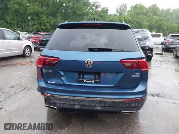 2018 Volkswagen Tiguan SEL with VIN 3VV2B7AX4JM019965, listed as a IAAI auction lot 42395783 with 107,822 mi miles and . Bid and sale history available at DreamBid. Image 16.