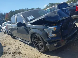 2017 Ford F-150 XL with VIN 1FTEW1CP6HFB74019, listed as a IAAI auction lot 40669140 with 87,200 mi miles. Bid and sale history available at carsss.com. Image 1.