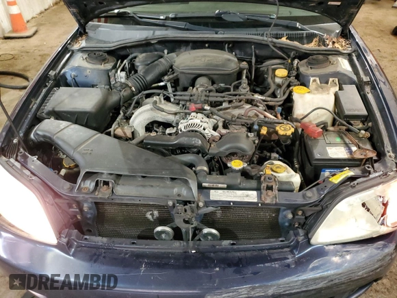 2004 Subaru Legacy Sedan (Natl) L with VIN 4S3BE625047202999, listed as a Copart auction lot 50122485 with 186,584 mi miles and Salvage Title. Bid and sale history available at carsss.com. Image 12.