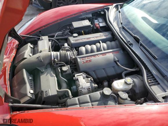 2006 Chevrolet Corvette with VIN 1G1YY26U365127394, listed as a Copart auction lot 43859515 with 134,971 mi miles and Salvage Title. Bid and sale history available at carsss.com. Image 11.