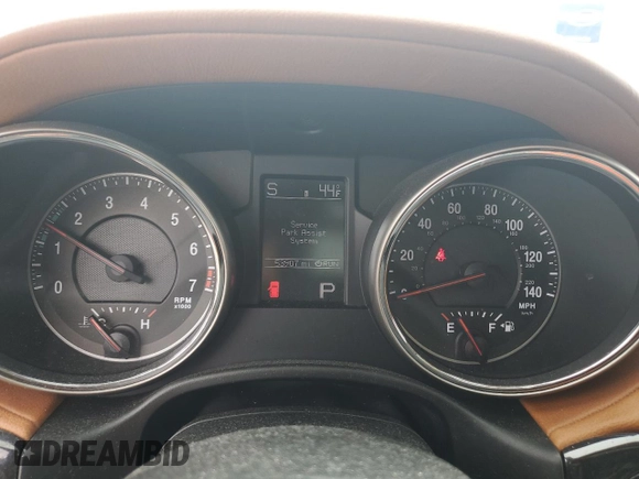 2013 Jeep Grand Cherokee Overland with VIN 1C4RJFCG7DC571280, listed as a Copart auction lot 47250365 with 53,907 mi miles and Salvage Title. Bid and sale history available at carsss.com. Image 9.