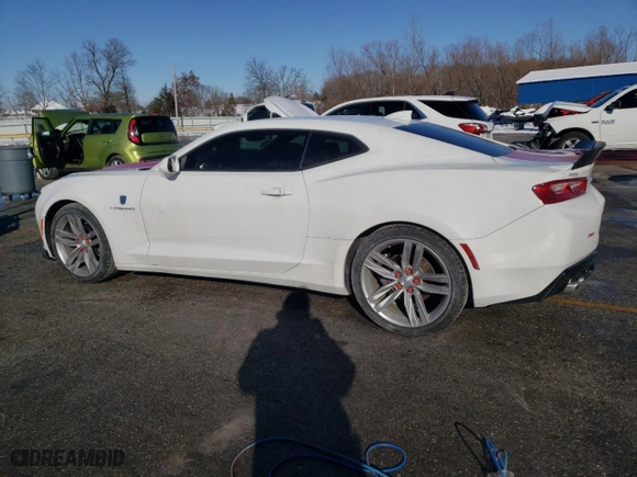2017 Chevrolet Camaro 2LT with VIN 1G1FD1RSXH0152428, listed as a Copart auction lot 87653215 with 69,642 mi miles and Salvage Title. Bid and sale history available at carsss.com. Image 2.