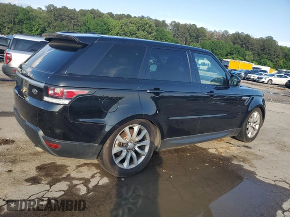 2015 Land Rover Range Rover Sport HSE with VIN SALWR2VF2FA604430, listed as a Copart auction lot 54756385 with 87,471 mi miles and Clean Title. Bid and sale history available at DreamBid. Image 3.