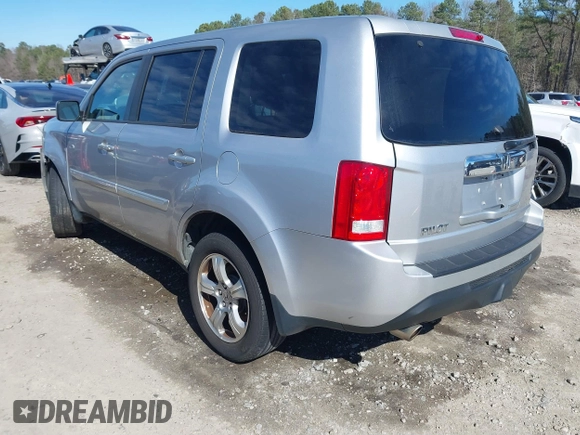 2014 Honda Pilot EX-L with VIN 5FNYF3H79EB008515, listed as a IAAI auction lot 41687048 with 195,830 mi miles and . Bid and sale history available at carsss.com. Image 3.