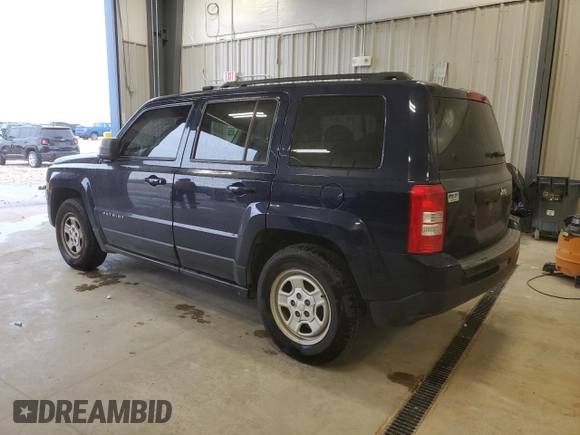 2017 Jeep Patriot Sport with VIN 1C4NJPBA4HD134399, listed as a Copart auction lot 72079814 with 113,035 mi miles and Salvage title. Bid and sale history available at DreamBid. Image 2.