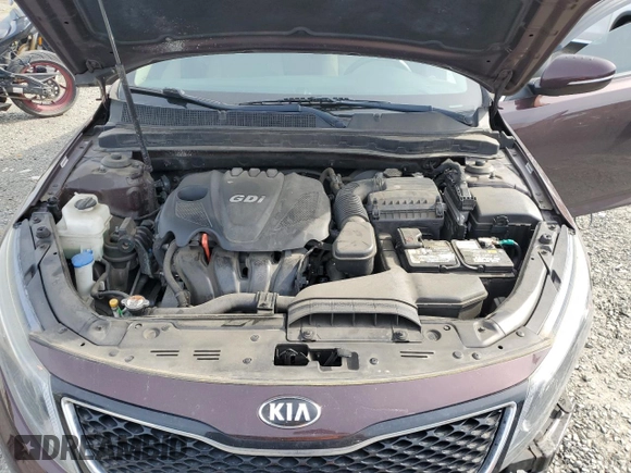 2015 Kia Optima LX with VIN 5XXGM4A72FG352039, listed as a Copart auction lot 54648345 with 126,898 mi miles and Salvage Title. Bid and sale history available at carsss.com. Image 11.