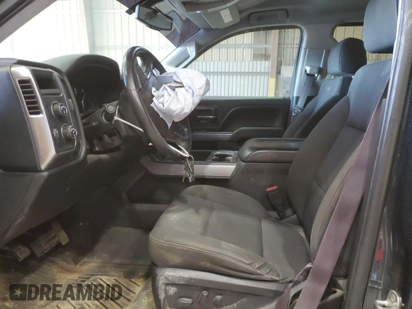 2017 Chevrolet Silverado 1500 LT with VIN 3GCUKREC6HG299892, listed as a Copart auction lot 51899955 with 161,625 mi miles and Salvage Title. Bid and sale history available at DreamBid. Image 7.