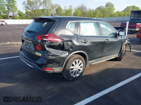 2018 Nissan Rogue S with VIN KNMAT2MT4JP564450, listed as a IAAI auction lot 42012504 with 125,172 mi miles. Bid and sale history available at carsss.com. Image 4.