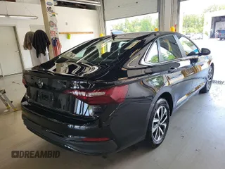 2024 Volkswagen Jetta S with VIN 3VW5M7BUXRM051063, listed as a IAAI auction lot 42850667 with 28,457 mi miles and . Bid and sale history available at DreamBid. Image 32.