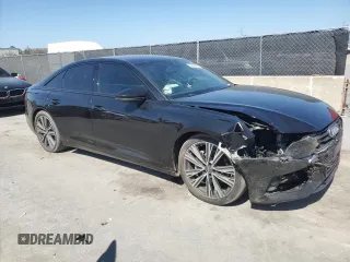 2020 Audi A6 Premium Plus with VIN WAUE8AF28LN004959, listed as a Copart auction lot 46456095 with 78,597 mi miles and Clean Title. Bid and sale history available at carsss.com. Image 4.