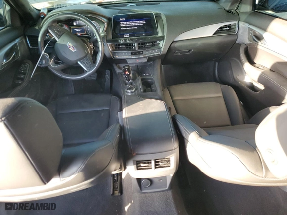 2021 Cadillac CT5 Luxury with VIN 1G6DW5RK0M0147199, listed as a Copart auction lot 42726605 with 30,064 mi miles and Salvage Title. Bid and sale history available at carsss.com. Image 8.