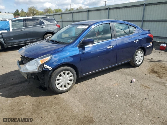 2019 Nissan Versa Sedan SV with VIN 3N1CN7APXKL850150, listed as a Copart auction lot 54196515 with 112,472 mi miles and Clean Title. Bid and sale history available at carsss.com. Image 1.