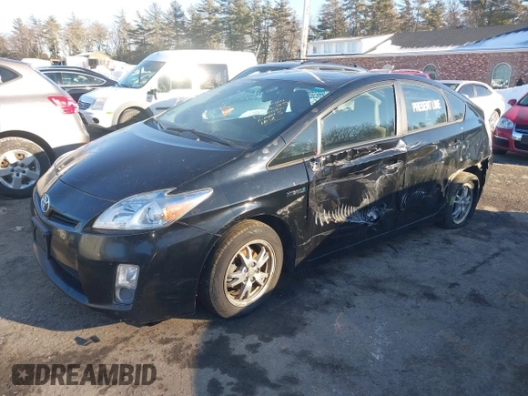 2010 Toyota Prius II with VIN JTDKN3DU6A0124414, listed as a IAAI auction lot 41485916 with 1 mi miles. Bid and sale history available at carsss.com. Image 2.