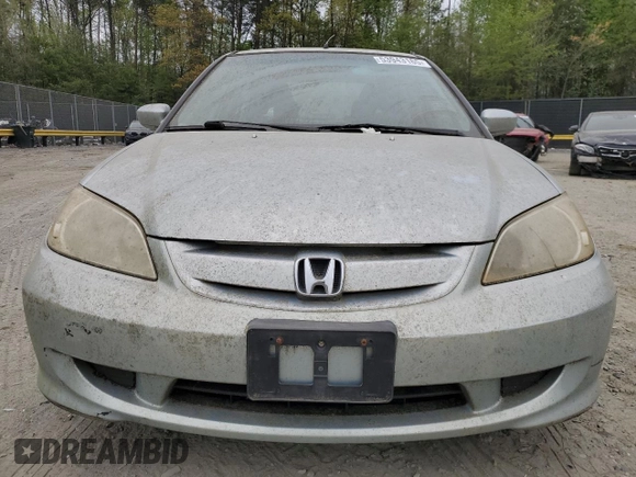 2004 Honda Civic with VIN JHMES96684S009117, listed as a Copart auction lot 53943165 with 96,383 mi miles and Clean Title. Bid and sale history available at DreamBid. Image 5.