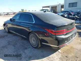 2020 Genesis G90 Ultimate z VIN KMTF54PH7LU080703, wystawiony jako IAAI lot #42233268 z przebiegiem 28 716 mil mil oraz . Historia ofert i sprzedaży dostępna na DreamBid. Obrazek 3.