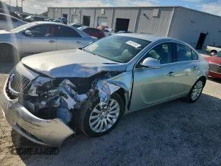 2013 Buick Regal Turbo Premium 2 with VIN 2G4GT5GV3D9202679, listed as a Copart auction lot 64801495 with 46,117 mi miles and Non repairable. Bid and sale history available at DreamBid. Image 1.