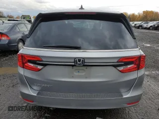2023 Honda Odyssey EX-L with VIN 5FNRL6H67PB054708, listed as a Copart auction lot 82111554 with 37,248 mi miles and Salvage Title. Bid and sale history available at carsss.com. Image 6.