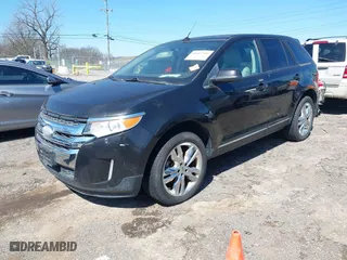 2012 Ford Edge SEL with VIN 2FMDK4JC0CBA66980, listed as a IAAI auction lot 41819750 with 120,975 mi miles. Bid and sale history available at carsss.com. Image 2.