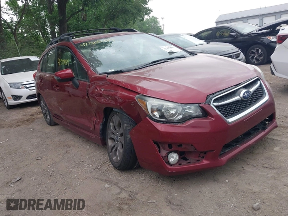 2015 Subaru Impreza Special Sports Limited with VIN JF1GPAW62F8205993, listed as a IAAI auction lot 42505489 with 110,774 mi miles and . Bid and sale history available at DreamBid. Image 1.