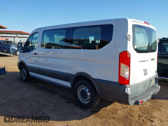 2015 Ford Transit XL with VIN 1FMZK1YM8FKB23021, listed as a IAAI auction lot 41851453 with Not Provided miles. Bid and sale history available at carsss.com. Image 3.
