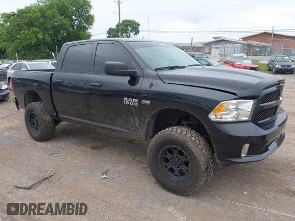 2018 Ram 1500 Express with VIN 1C6RR7KT0JS217235, listed as a IAAI auction lot 42605893 with 67,768 mi miles and . Bid and sale history available at DreamBid. Image 1.