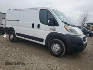 2020 Ram ProMaster Cargo with VIN 3C6TRVAGXLE105580, listed as a Copart auction lot 86337274 with 74,676 mi miles and Salvage Title. Bid and sale history available at DreamBid. Image 4.