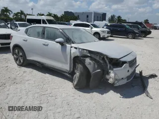 2023 Polestar 2 with VIN YSMED3KA1PL144560, listed as a Copart auction lot 49310725 with 34,504 mi miles and Clean Title. Bid and sale history available at DreamBid. Image 4.