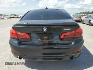 2020 BMW 5 Series 530i z VIN WBAJR3C03LWW80613, wystawiony jako Copart lot #55507195 z przebiegiem 14 312 mil mil oraz Szkoda całkowita • Salvage title. Historia ofert i sprzedaży dostępna na DreamBid. Obrazek 6.