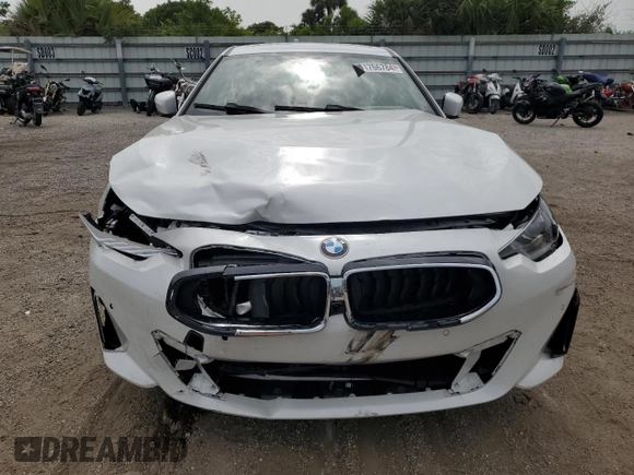 2023 BMW 2 Series 230i with VIN 3MW23CM08P8D79161, listed as a Copart auction lot 61766784 with 24,475 mi miles and Salvage Title. Bid and sale history available at carsss.com. Image 5.